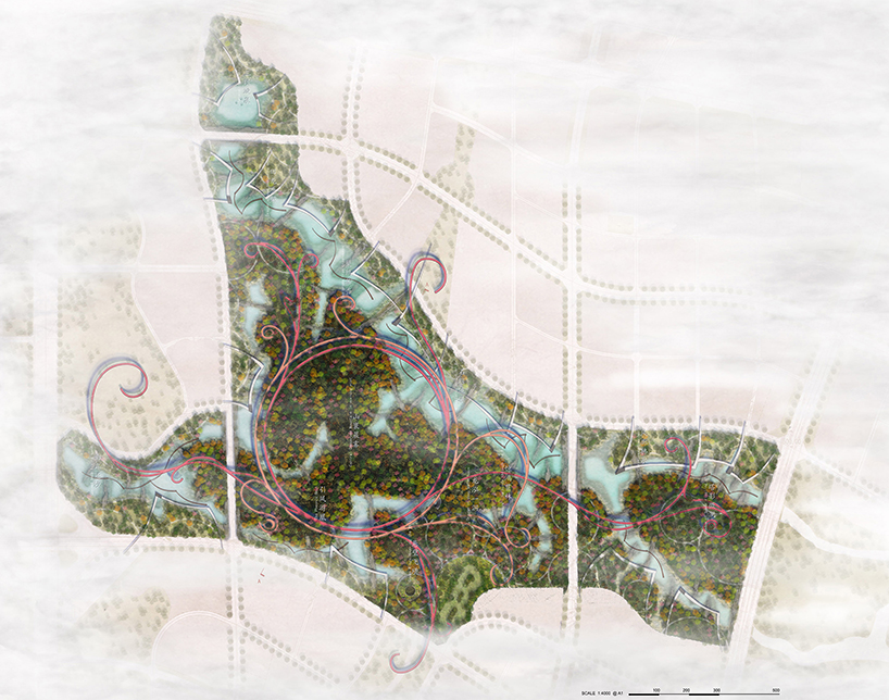 cx landscape designed the phoenix nest for a hillside wetland park 2