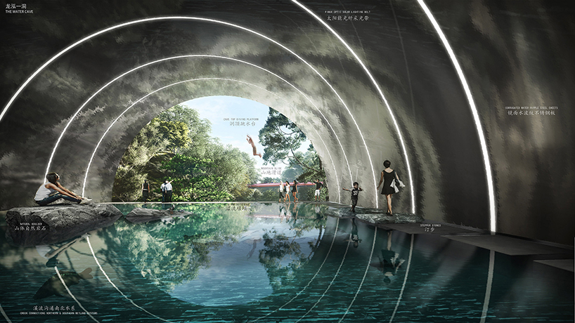 cx landscape designed the phoenix nest for a hillside wetland park 7