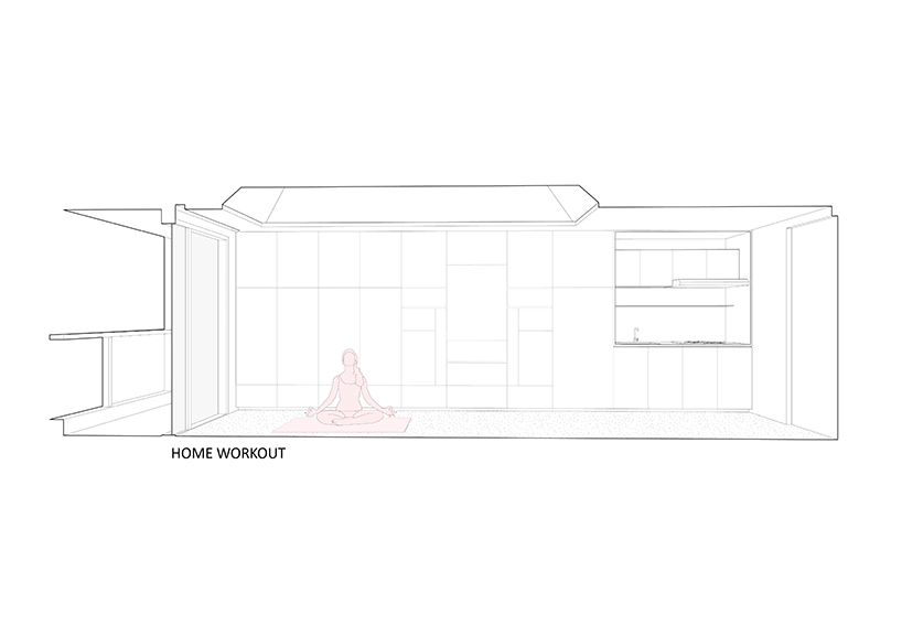 k thengono designs a compact living that fits everyday needs for a young married couple 10