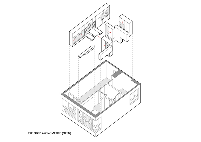 k thengono designs a compact living that fits everyday needs for a young married couple 9