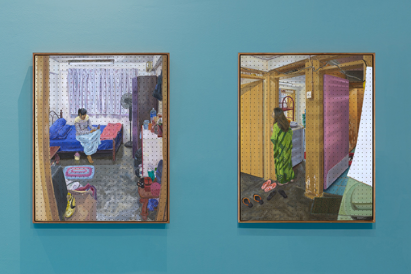 leon leong recalls malaysia's 1960s public housing with 'cracks in the wall' exhibition designboom