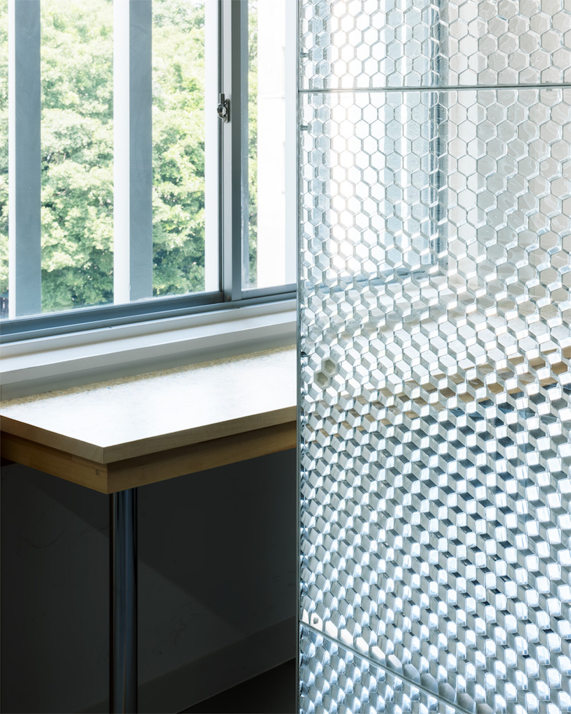 paper lab oblique honeycomb partition 5