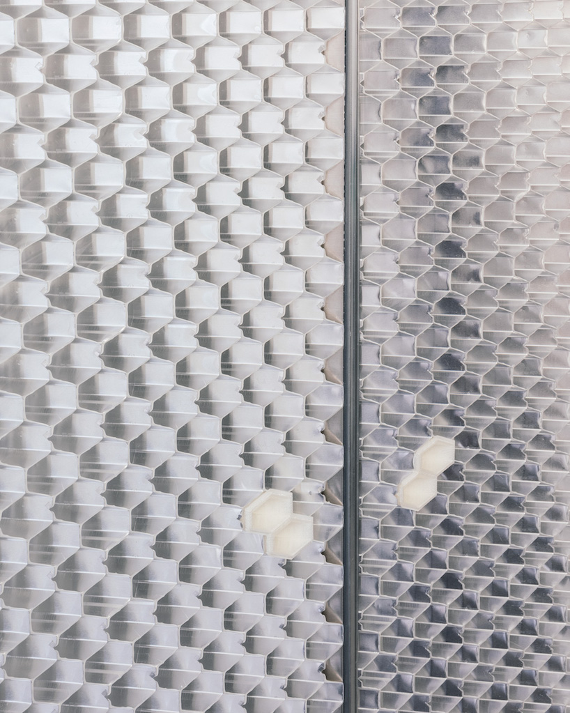 paper lab oblique honeycomb partition 6