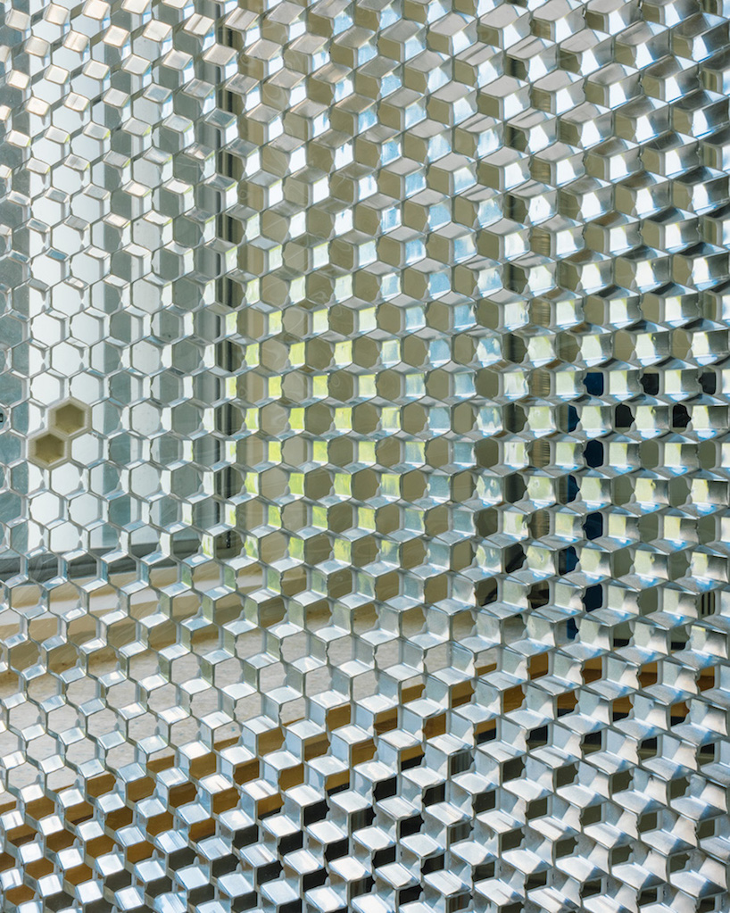 paper lab oblique honeycomb partition 7