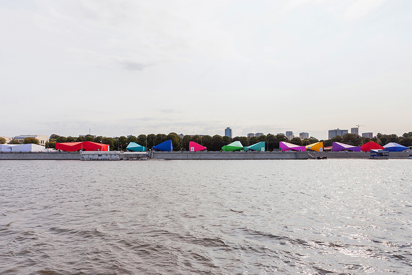 sknypl created pavilions for russian creativity week 2020 3