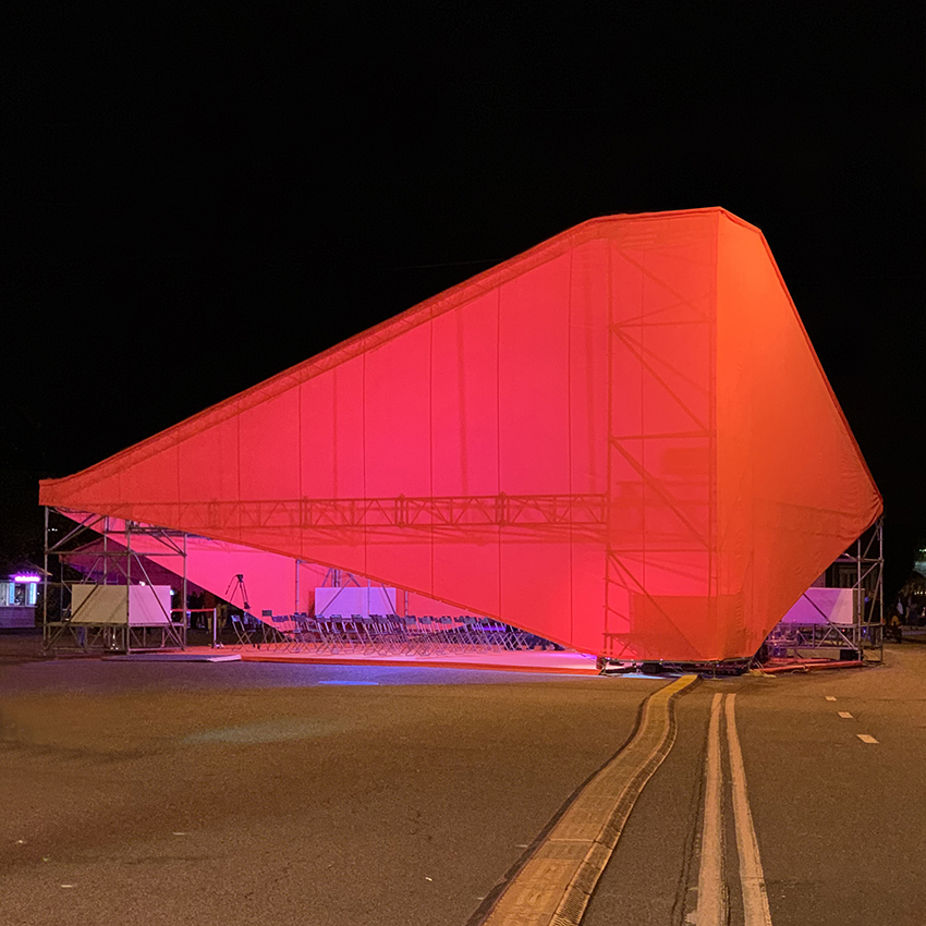 sknypl created pavilions for russian creativity week 2020 8