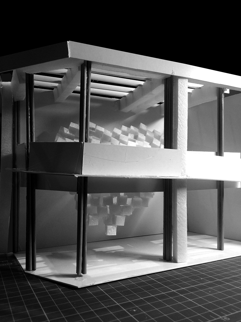 atelier tree brings life to beijing storefront with golden heart installation - 6