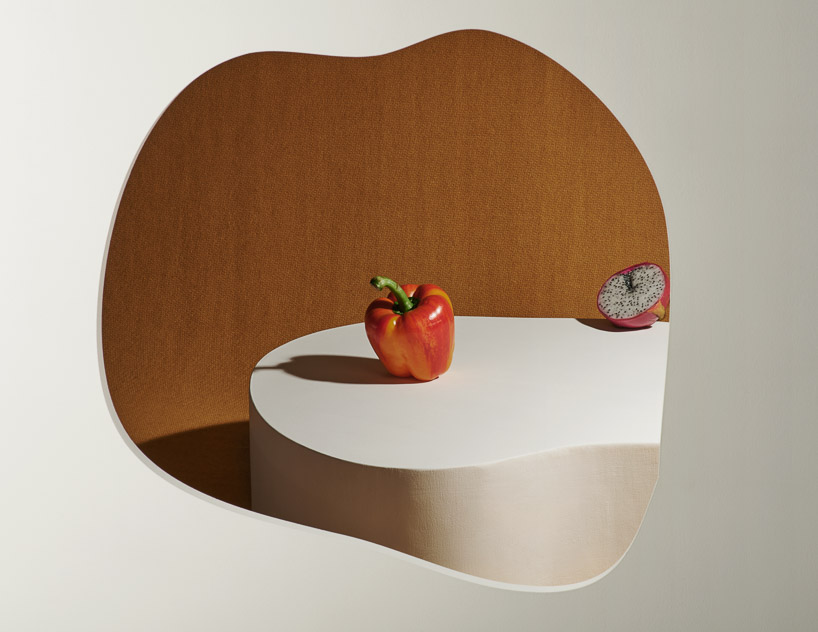 colin ross + elena horn bring a modern twist to the traditional still life designboom