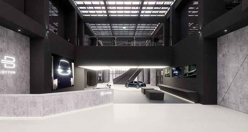 indeco merges life and work to design byton's production office in china designboom