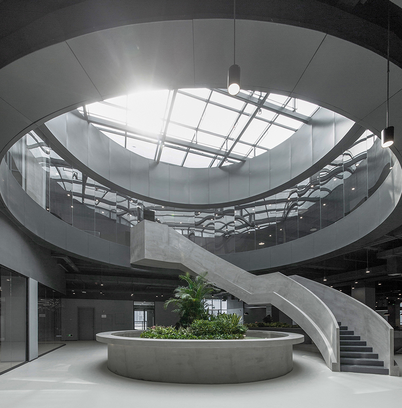indeco merges life and work to design byton's production office in china designboom