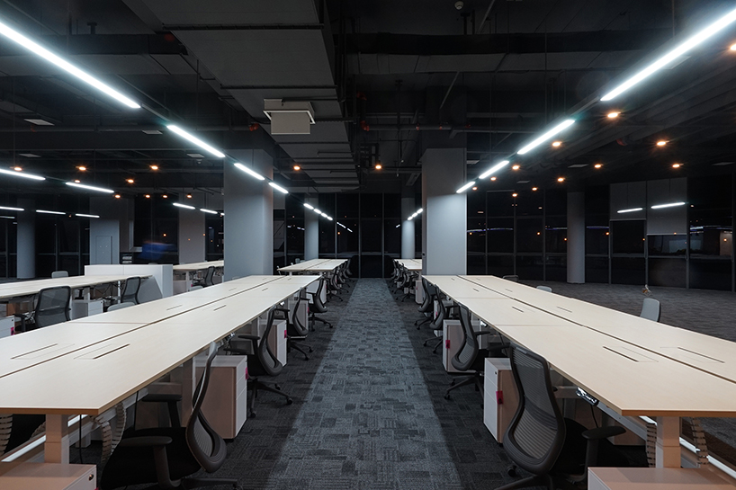 indeco merges life and work to design byton's production office in china designboom