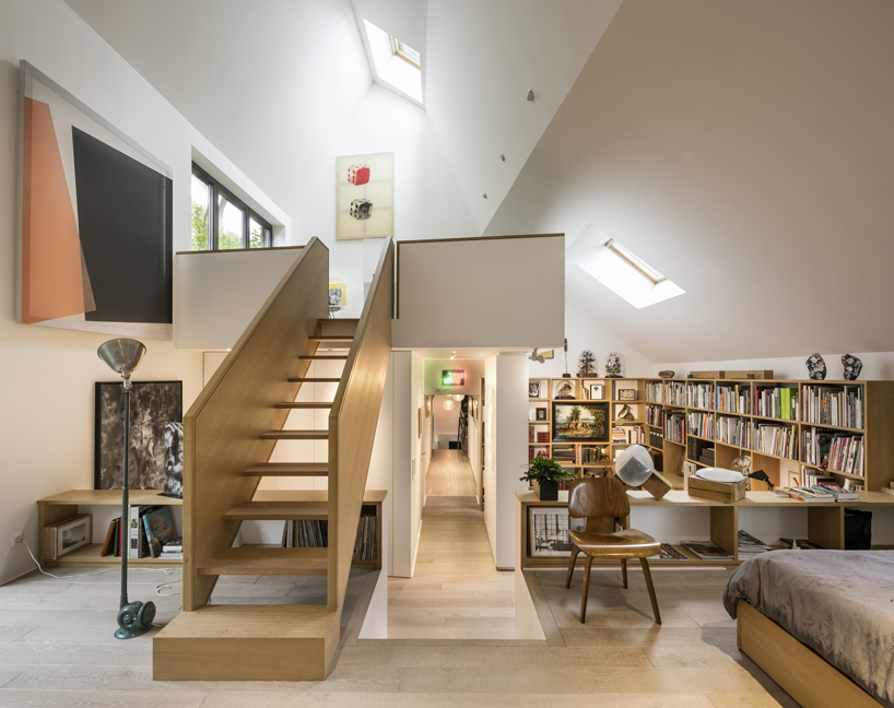 louis paillard adds wood-clad extension to 19th-century house in waterloo, belgium - 5
