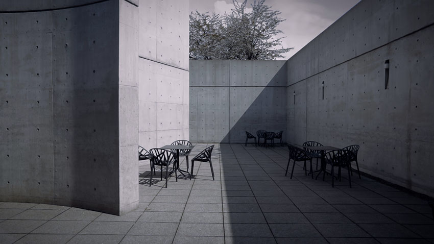9sekunden's short film explores tadao ando's first building outside of japan designboom