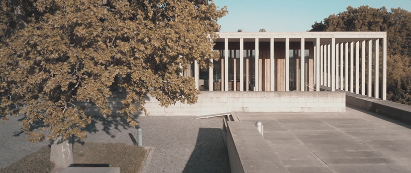 9sekundens short film explores the museum of modern literature by david chipperfield architects 1