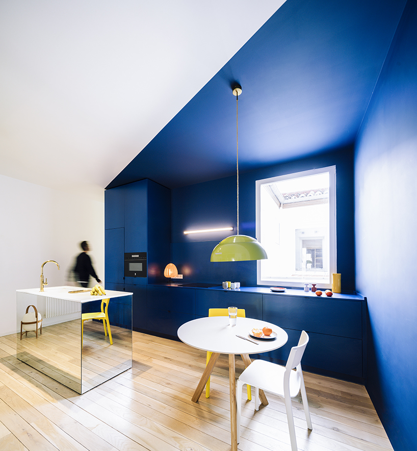 the sequence house by gon architects is a fluid living space for a bachelor in madrid designboom