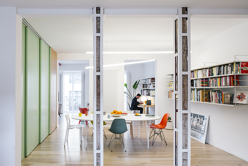 the sequence house by gon architects is a fluid living space for a bachelor in madrid designboom