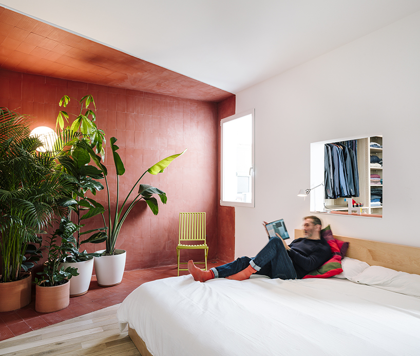 the sequence house by gon architects is a fluid living space for a bachelor in madrid designboom