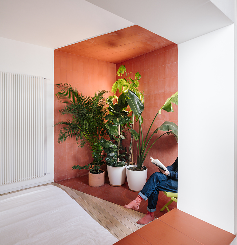 the sequence house by gon architects is a fluid living space for a bachelor in madrid designboom