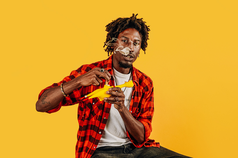 puff the rubber chicken bong that squeaks when you smoke it designboom