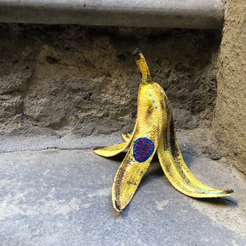 alicja kozlowska makes embroidered felt sculptures to rethink everyday objects designboom