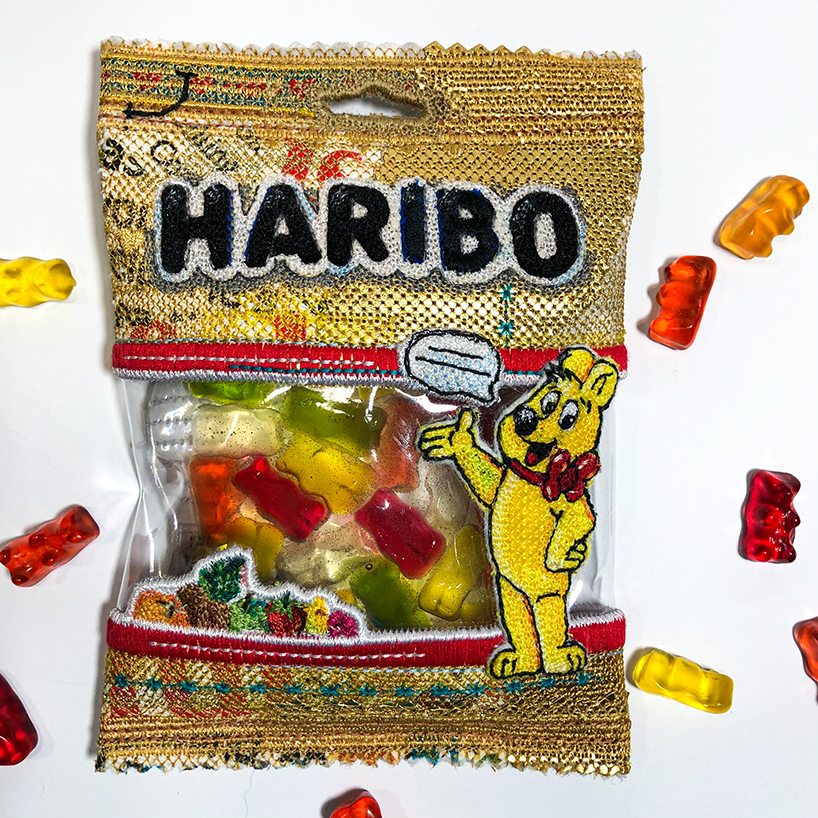 alicja kozlowska creates realistic embroidered felt sculptures of everyday objects