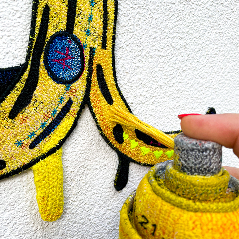 embroidery in the wild performances by alicja kozlowska 11