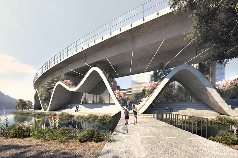 LMTLS proposes undulating structure to revitalize honggye stream in seoul, korea