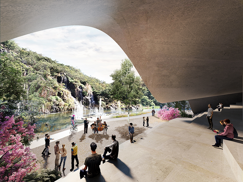 LMTLS proposes undulating structure to revitalize honggye stream in seoul, korea