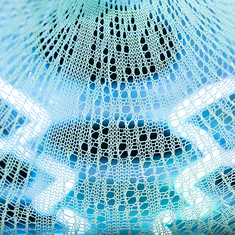 ada by jenny sabin is an installation that translates people's expressions into light and color - 3