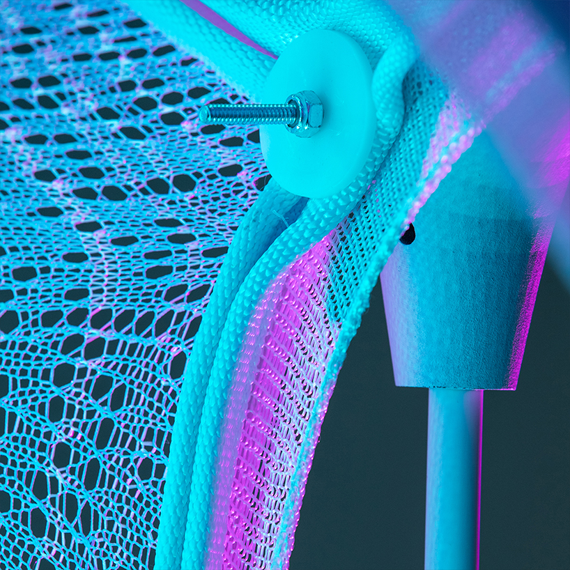 ada by jenny sabin is an installation that translates people's expressions into light and color - 2