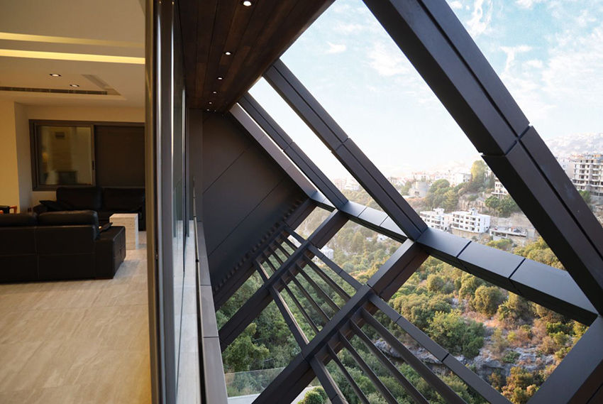 DAZARCHITECTS designs a family house to step into a cliffside in lebanon designboom