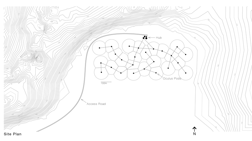 aidia studio proposes an inhabitable pod for the desert that morphs into different configurations 8