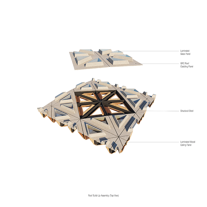 aidia studio designs new tulum train station with sweeping gridshell roof designboom