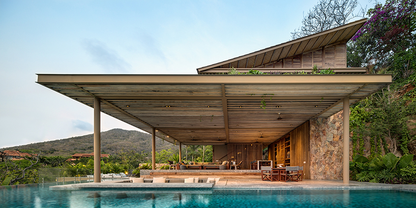 manuel cervantes estudio inserts 'punta ixtapa' into the mexican coastline designboom