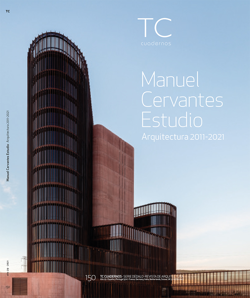 manuel cervantes estudio launches its most recent monograph by the publisher tc cuadernos which brings together the work of the studio from the last 10 years a book that highlights the dialogue of t 1