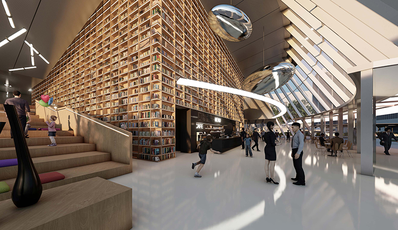 a living future library the songdo international library competition entry of aoe 3