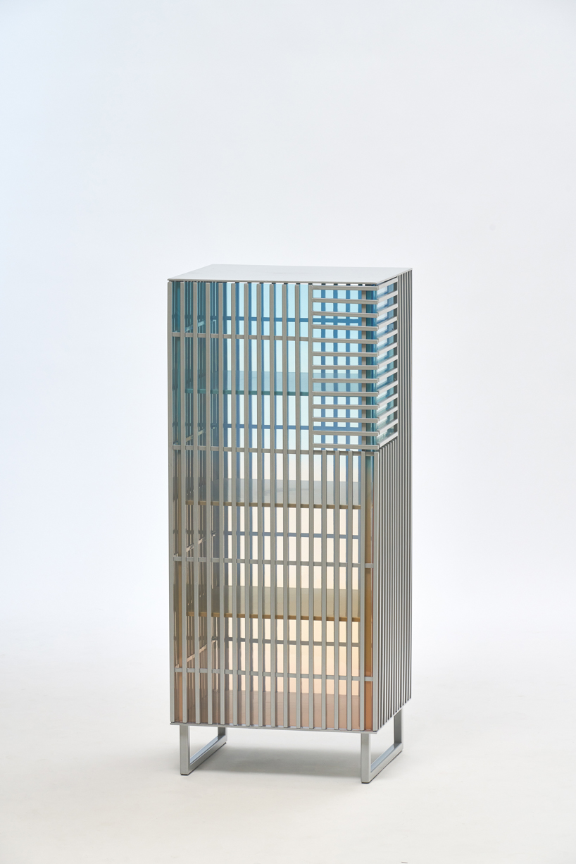 sunset furniture by changhyun lim saturates design objects in warm, pastel hues - 1