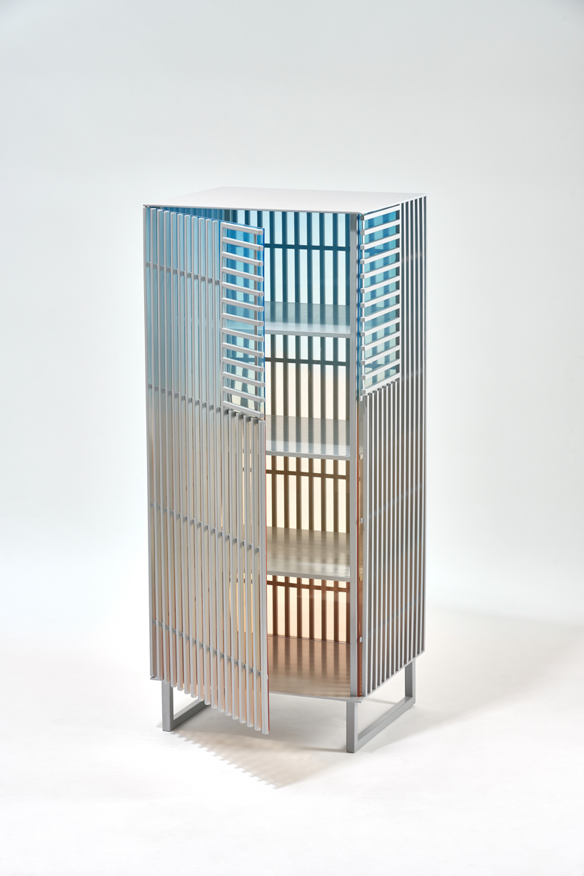sunset furniture by changhyun lim saturates design objects in warm, pastel hues - 2