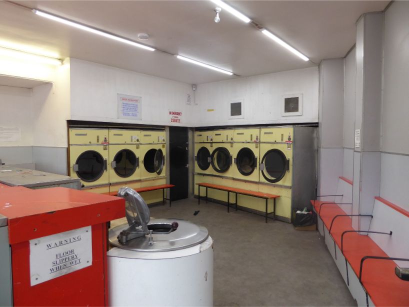 kenn taylor captures the faded beauty of britain's vintage laundrettes designboom