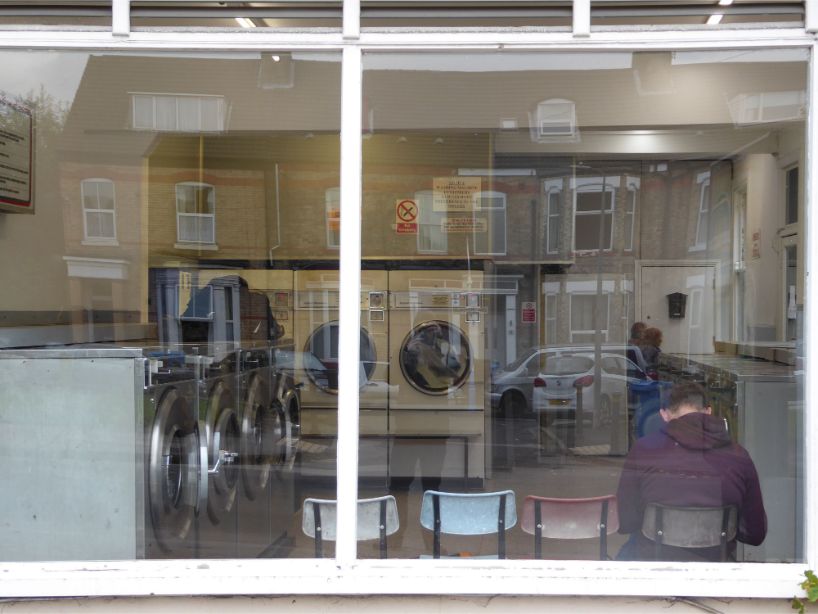 kenn taylor captures the faded beauty of britain's vintage laundrettes designboom