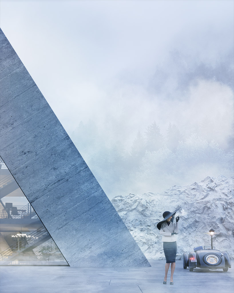 wamhouse studio imagines a series of houses in the shape of famous logos designboom