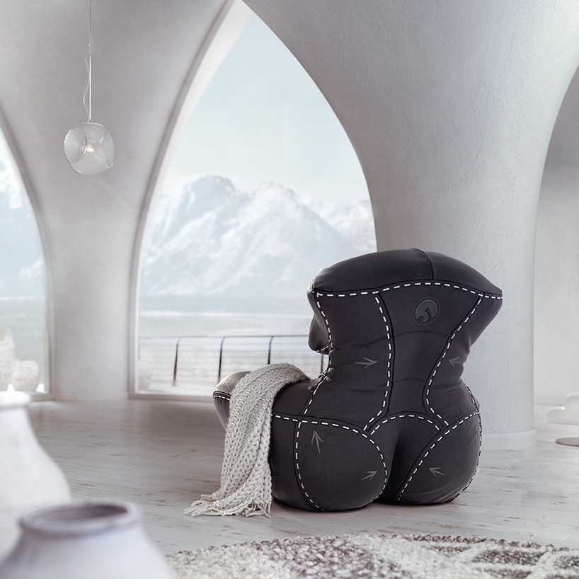 the 'plastic surgery of furniture' reinterprets gaetano pesce's famous armchair designboom