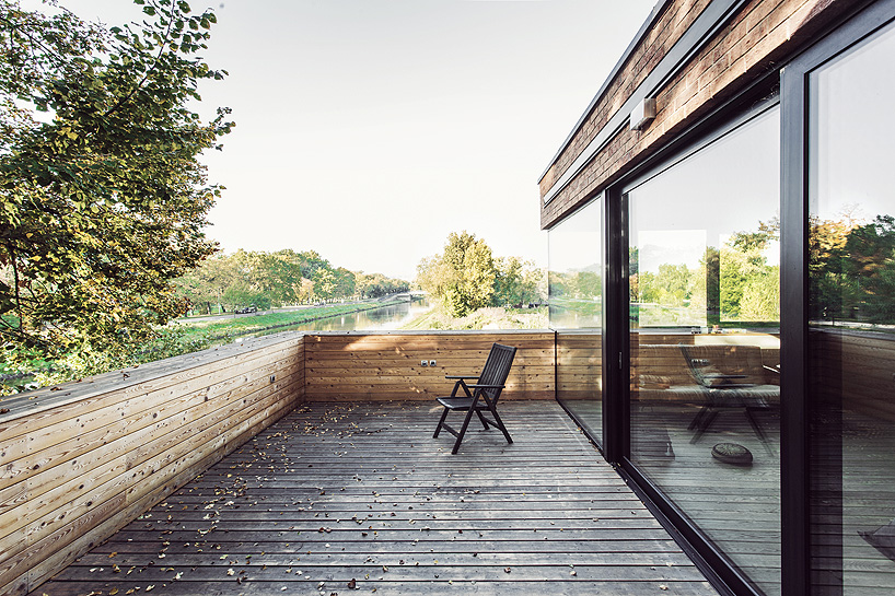 edit! renovates an old brick guardhouse to create a family home in prague designboom