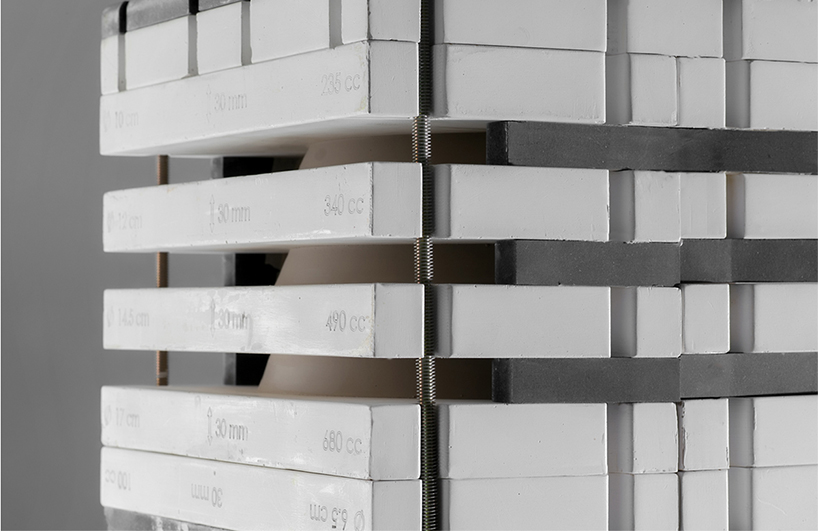 'clayers' by aviad ozery uses layered molds to explore the versatility of ceramics designboom
