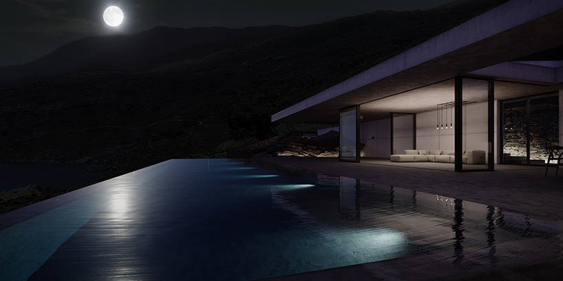 A31 architecture nestles two summer houses into a greek island hillside designboom