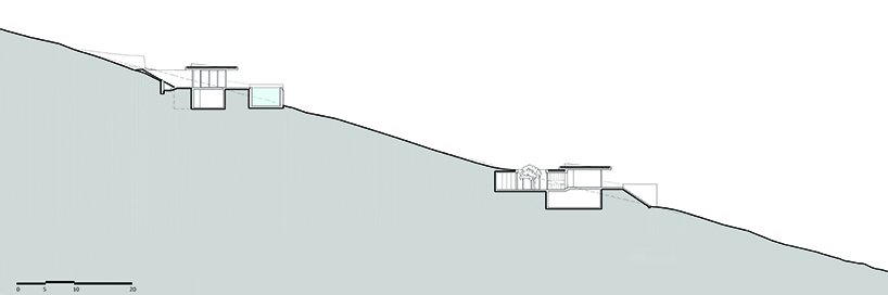 A31 architecture nestles two summer houses into a greek island hillside designboom