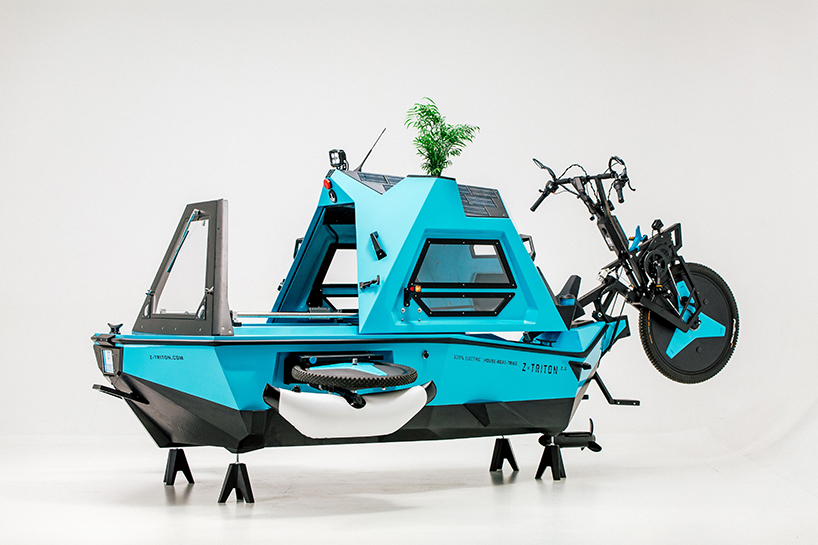 z triton launches market ready amphibious camper trike 2