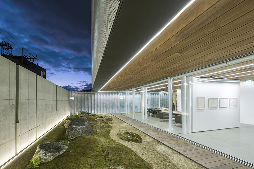 BCHO architects wraps perforated aluminum panels around a multi-use building in seoul designboom