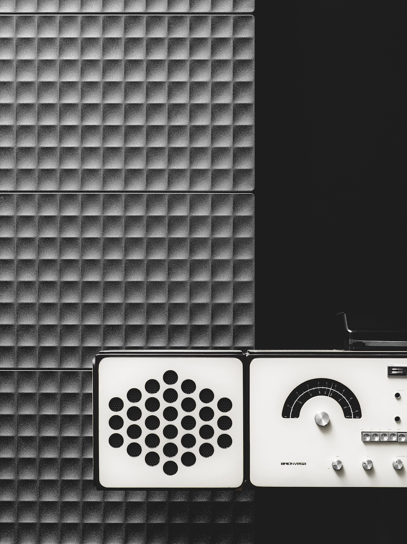 piero lissoni's 'waffle' reinterprets cast iron radiators with satisfying geometric texture