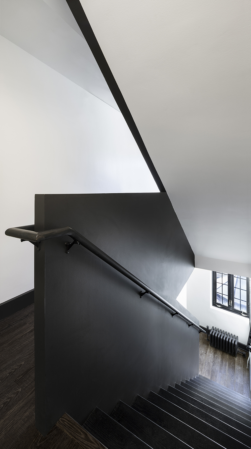 FORMA infuses student-run radio station with bold color contrasts at yale university designboom